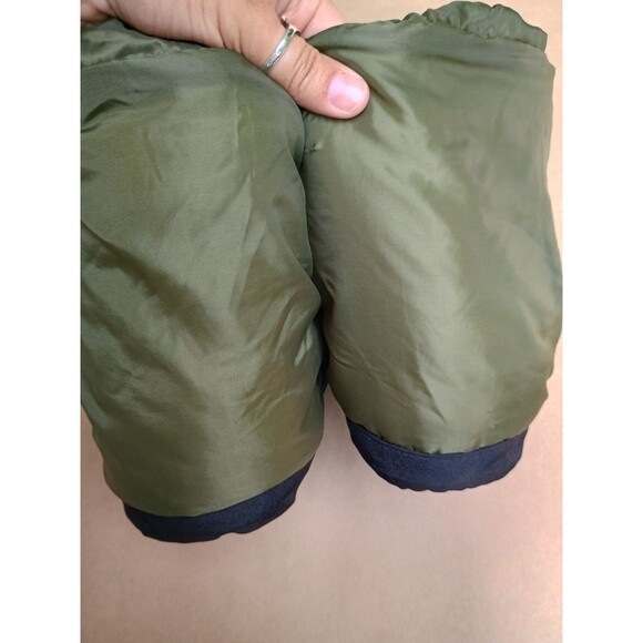 40 below Lamilite Insulation Camp Booties Made In USA Size XL Green Tenting main image 7